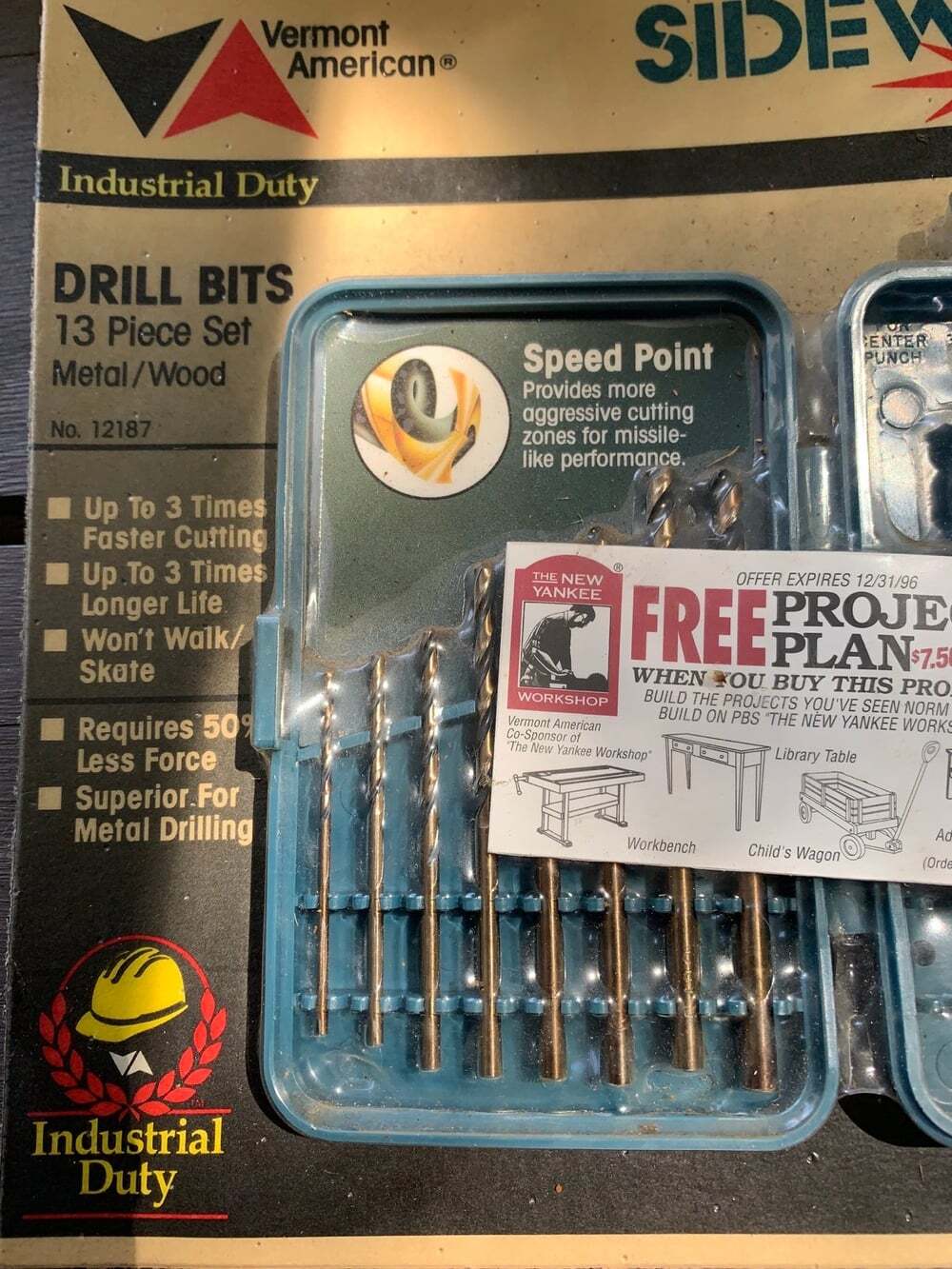 Vintage Industrial Drill Bits